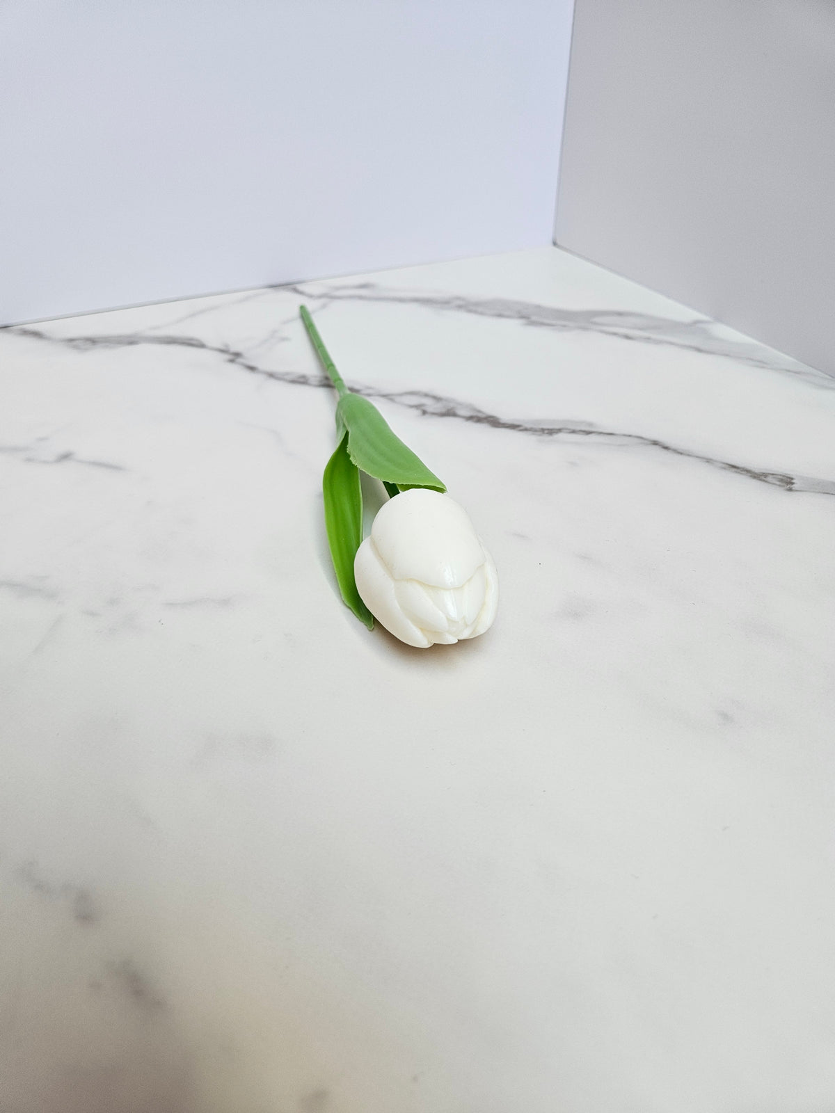 Bud - Candle Tulip, Single Soy Wax Flower
